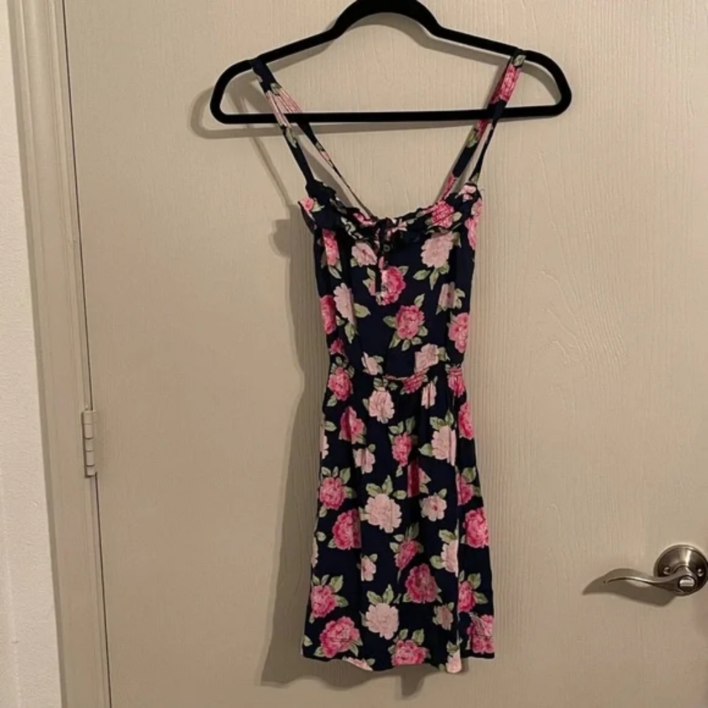 Abercombie (Girls) Floral Pink Flower Summer Dress